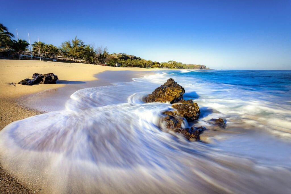 Plage de Boucan Canot à la Réunion